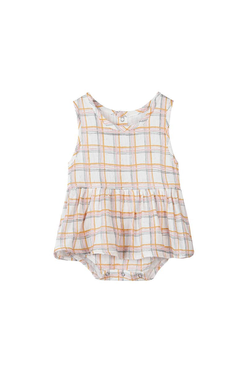 Plaid Nellie Bodysuit Dress