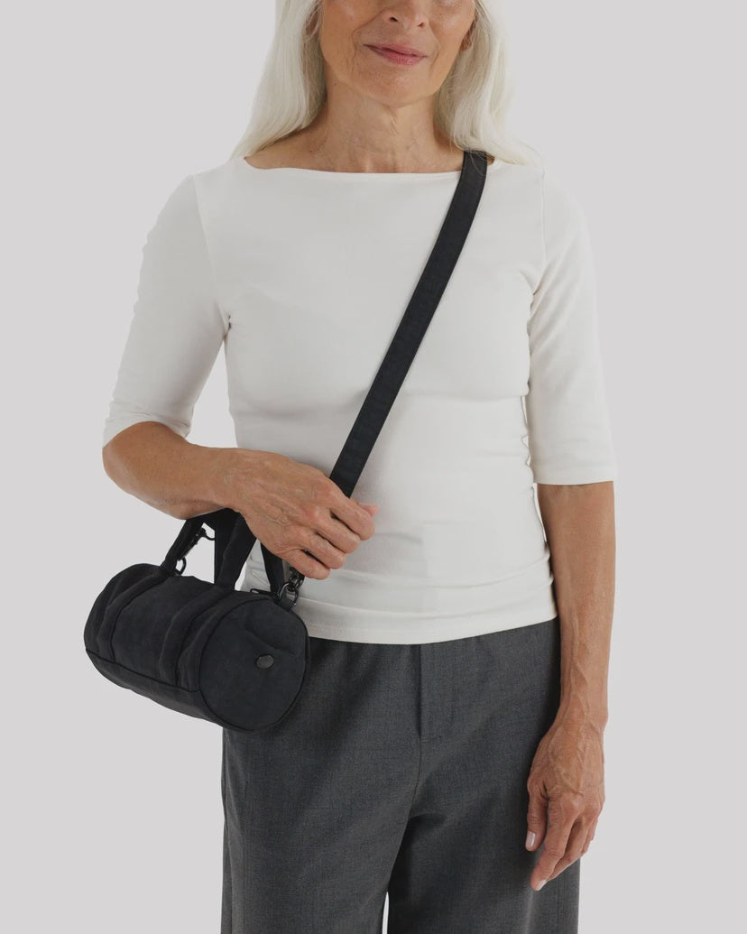 Sky Blue Micro Dot Small Duffle