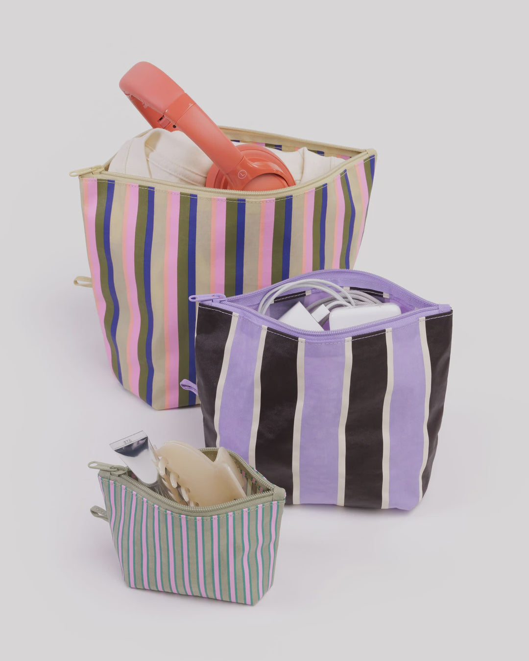 Candy Shop Stripes Go Pouch Set