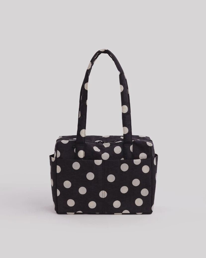 Black &amp; Cream Dot Everyday Bag