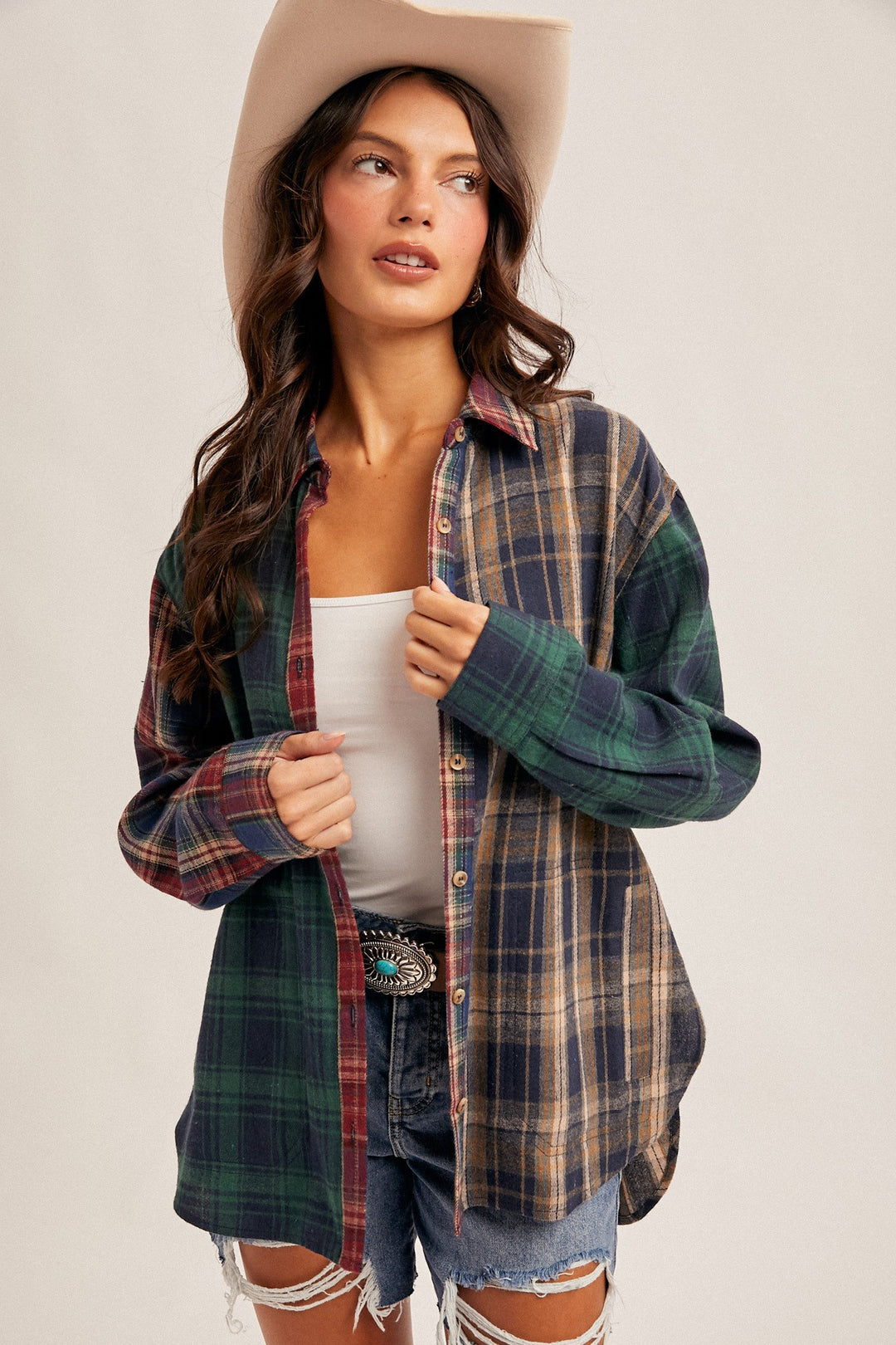 Emilee Plaid Button Down
