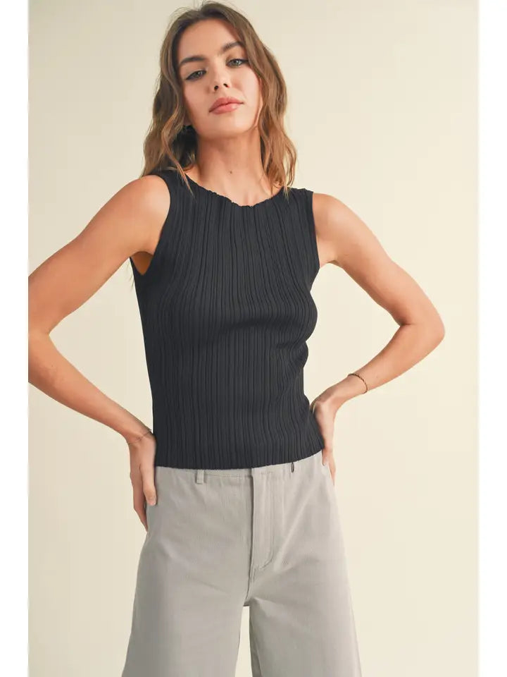 Bree Ribbed Top
