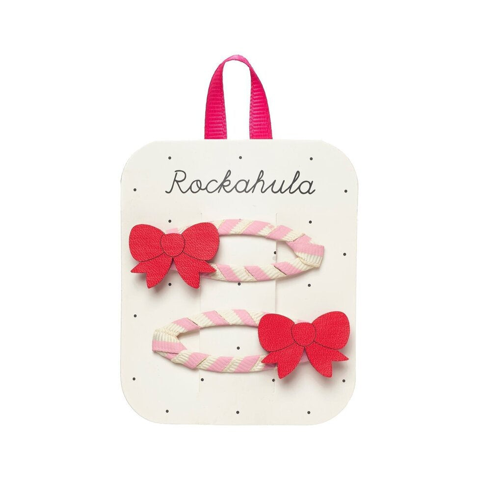 Bows &amp; Stripe Clips
