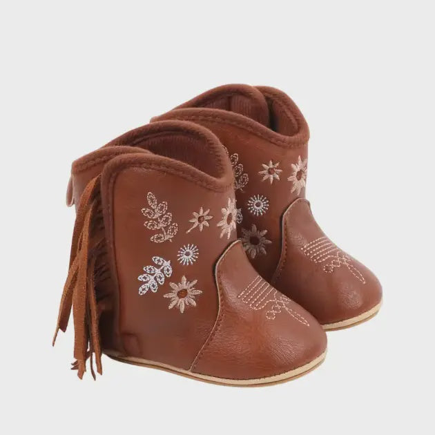 Sketches Fringe Boot