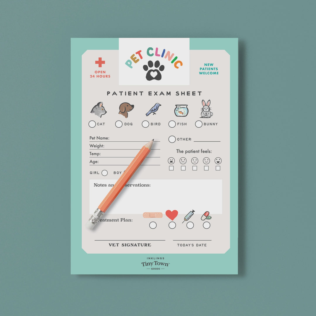 Pet Clinic Play Notepad