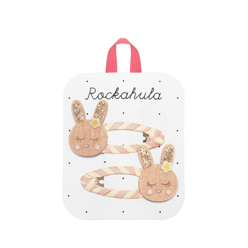 Stripe Bunny Clips