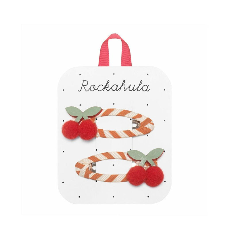Stripe Cherry Clip