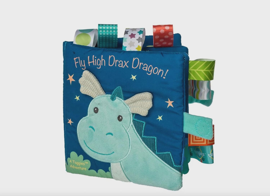 Taggies Drax Dragon Soft Book