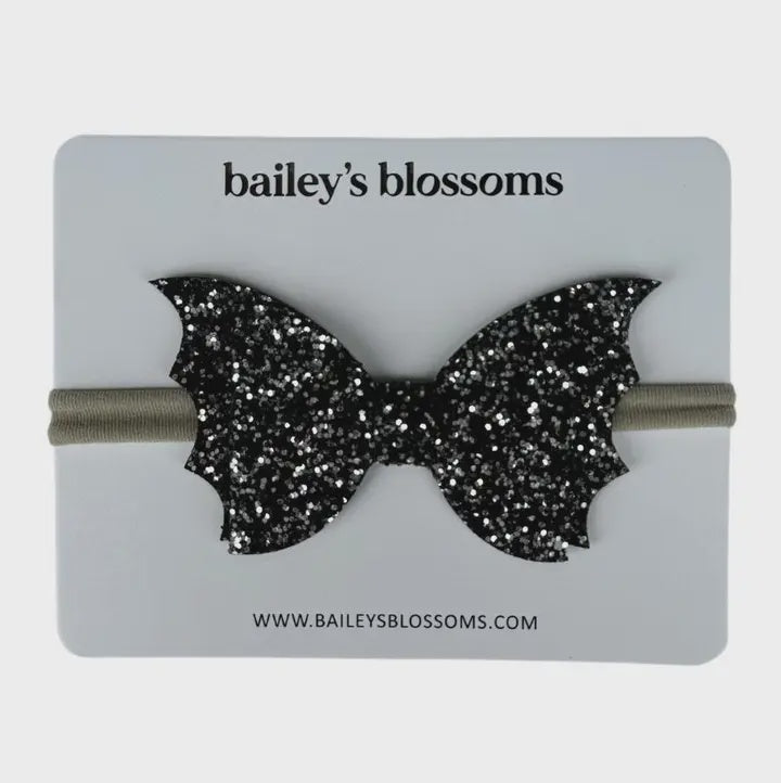Glitter Bat Headband