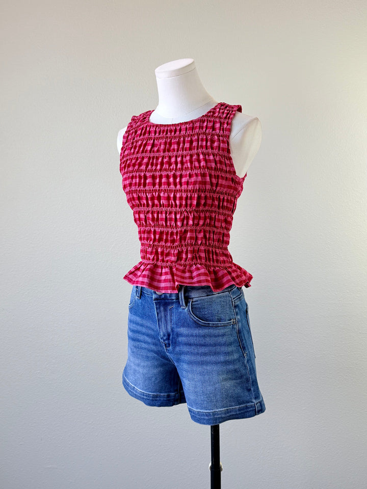 Abigail Gingham Top