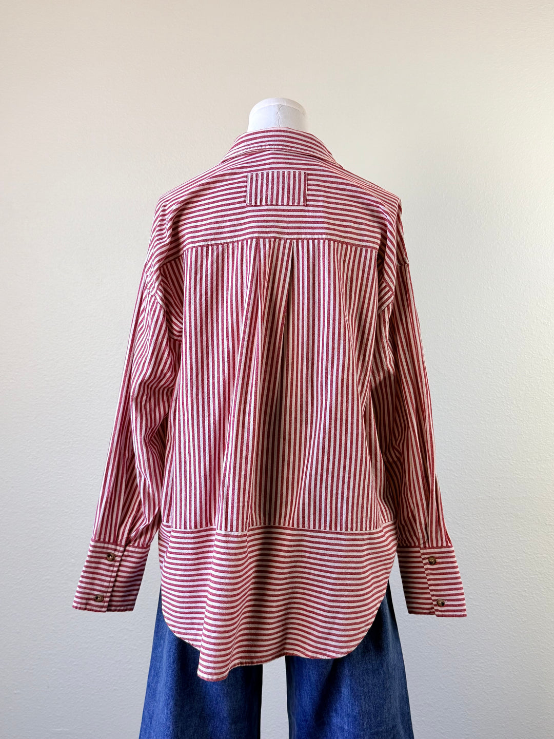 April Button Up