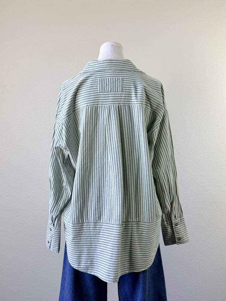 April Button Up