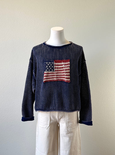 Crochet Flag Sweater