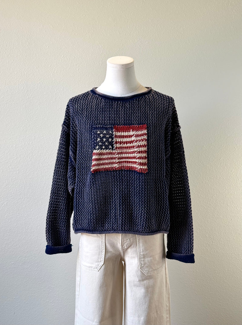 Crochet Flag Sweater