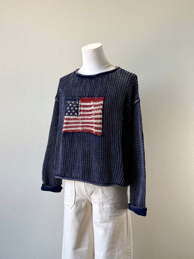 Crochet Flag Sweater