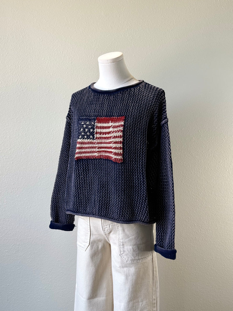 Crochet Flag Sweater