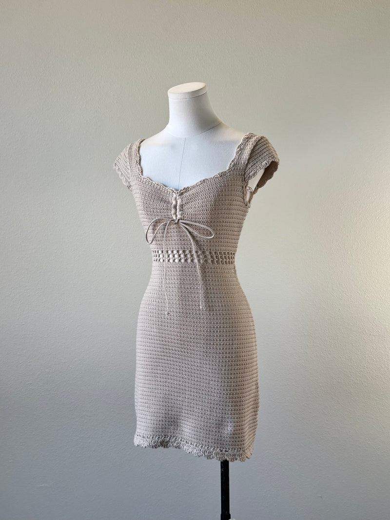 Crochet Sweater Dress