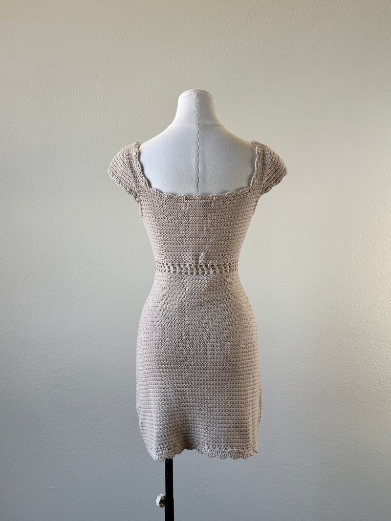 Crochet Sweater Dress