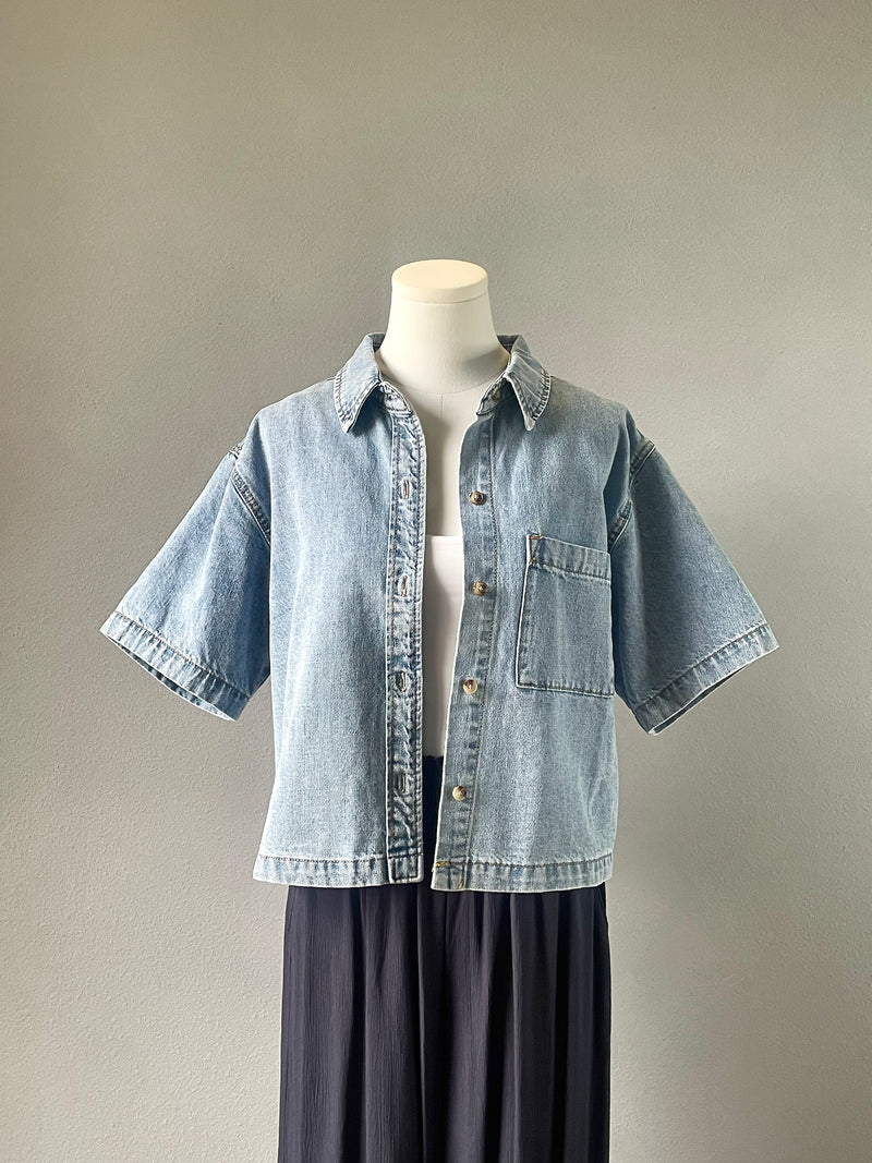 Denim Button Up
