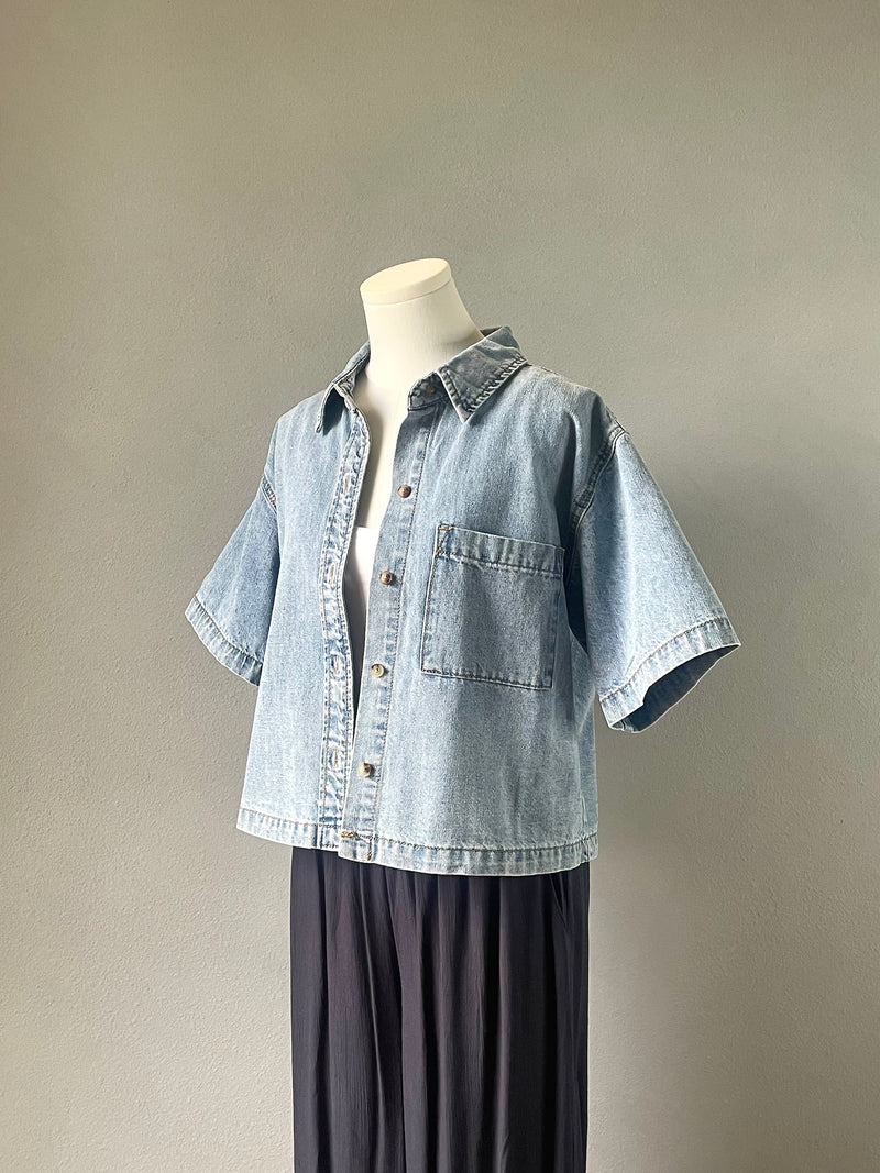 Denim Button Up