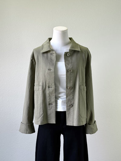 Dry Sage Twill Jacket