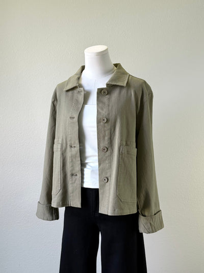 Dry Sage Twill Jacket