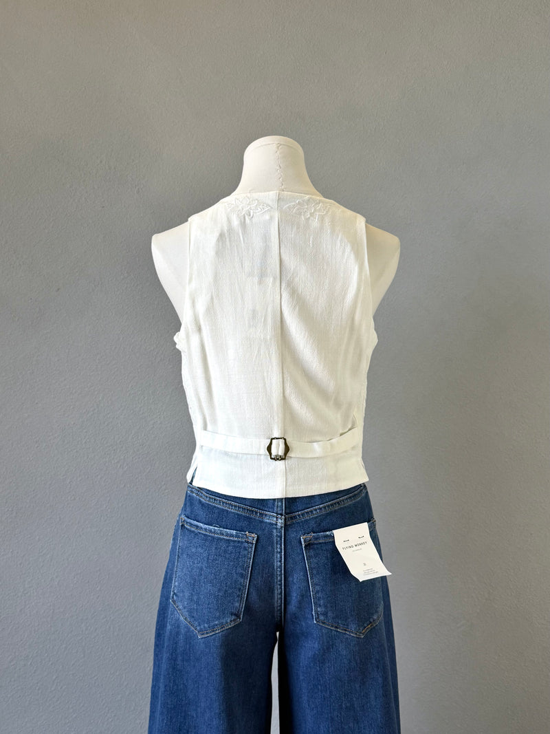 Embroidered Vest