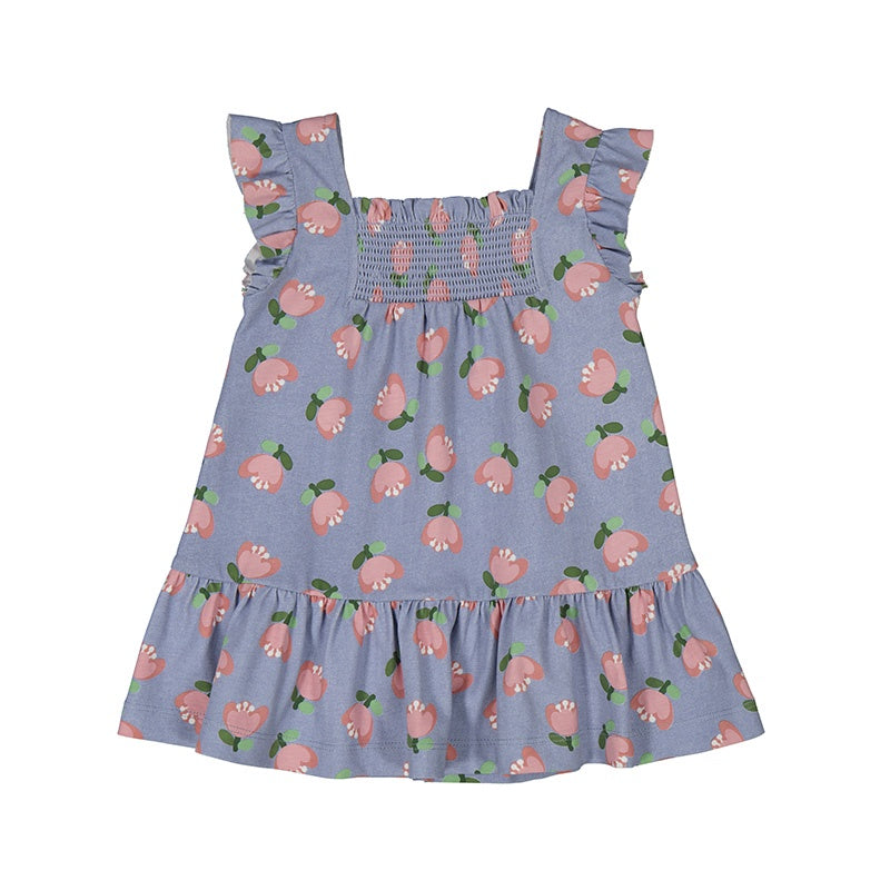 Floral Pop Print Dress