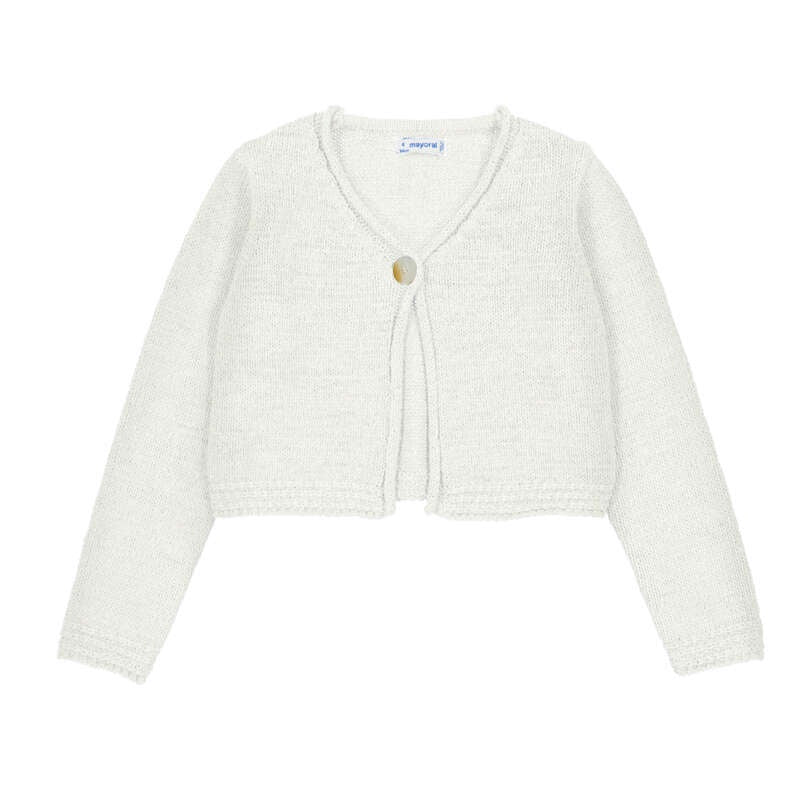 White Toddler Cardigan