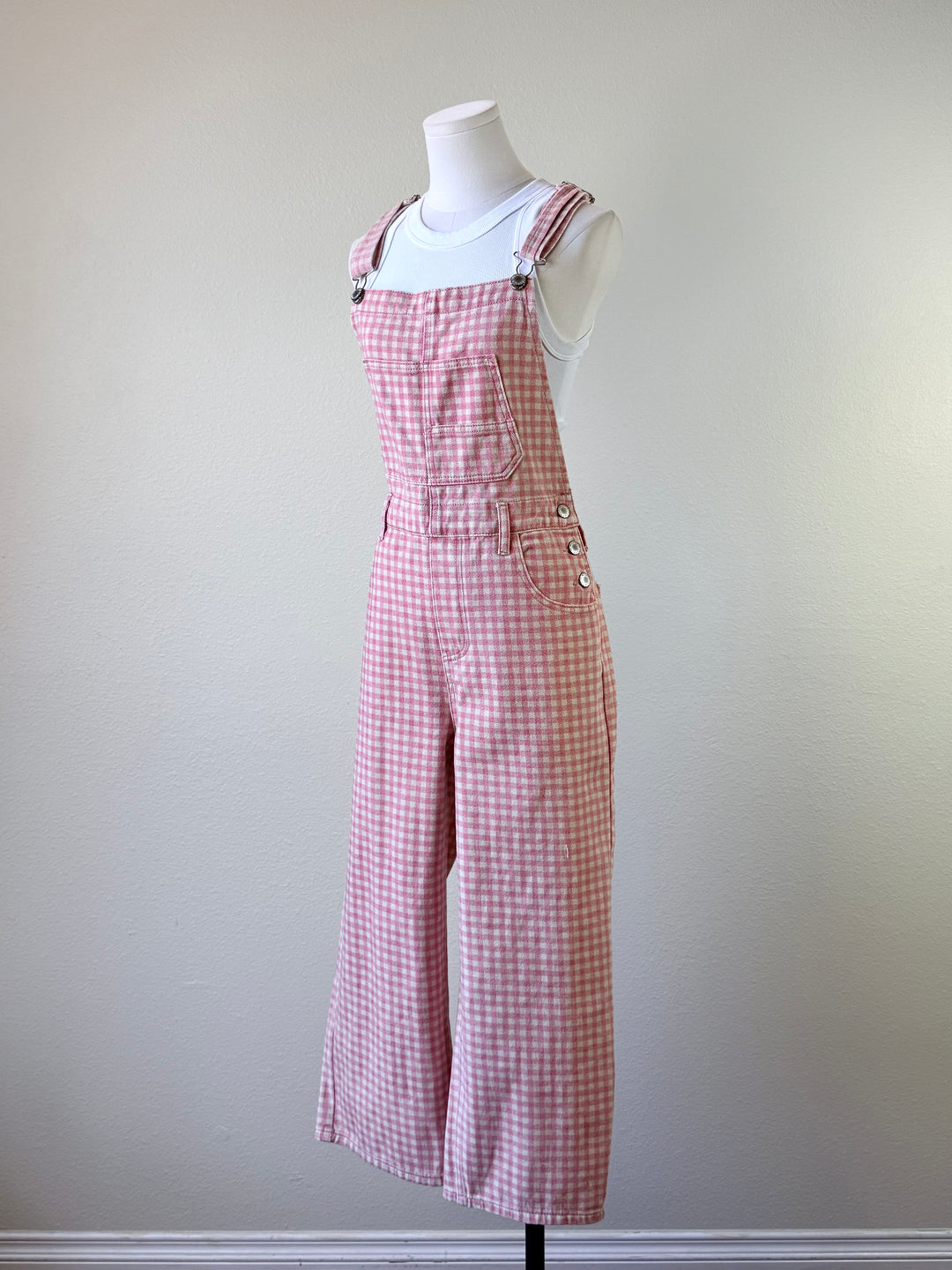 Gingham Overall