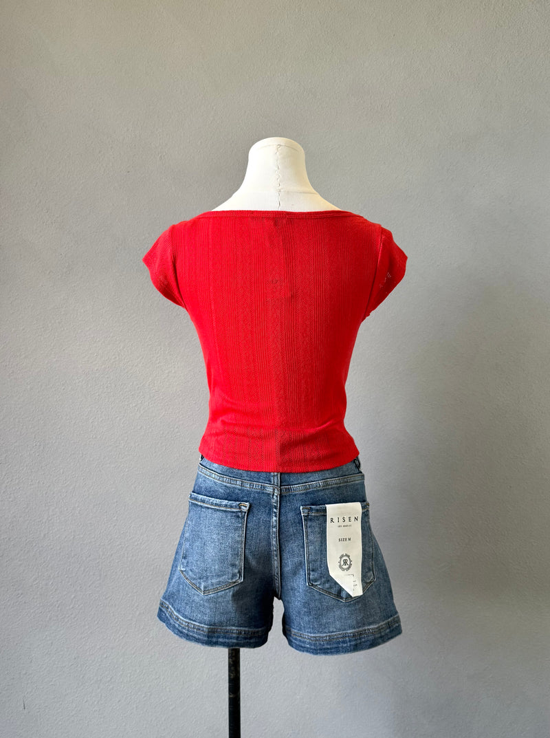 Jana Eyelet Tank