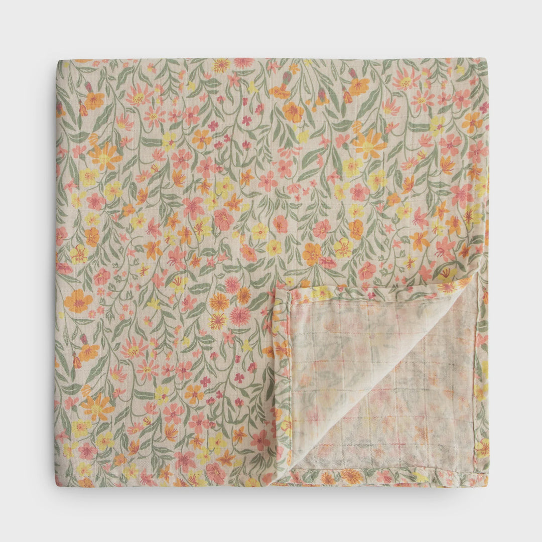 Pastel Blooms Swaddle