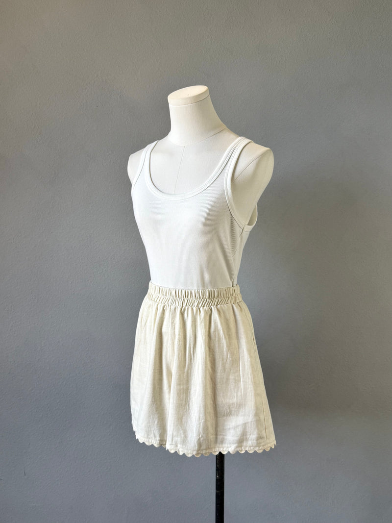 Scallop Shorts