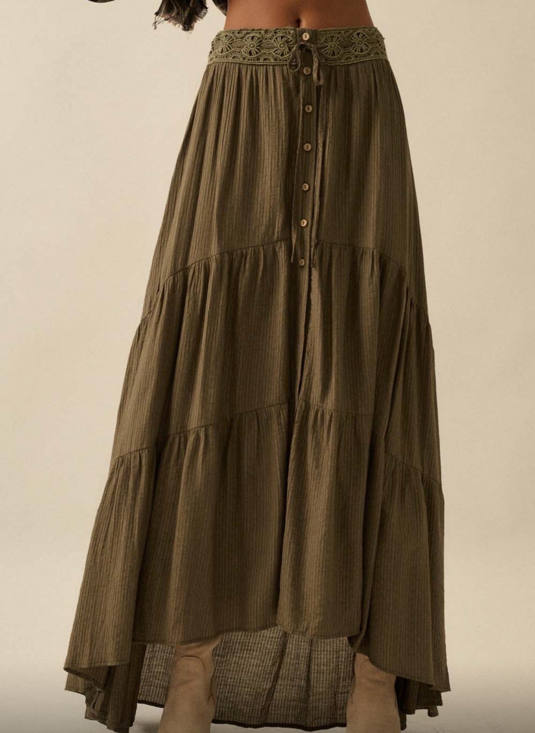 Russet Midi Skirt