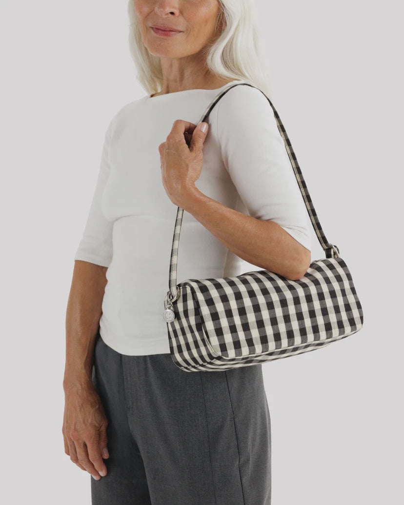Gingham Loaf Bag