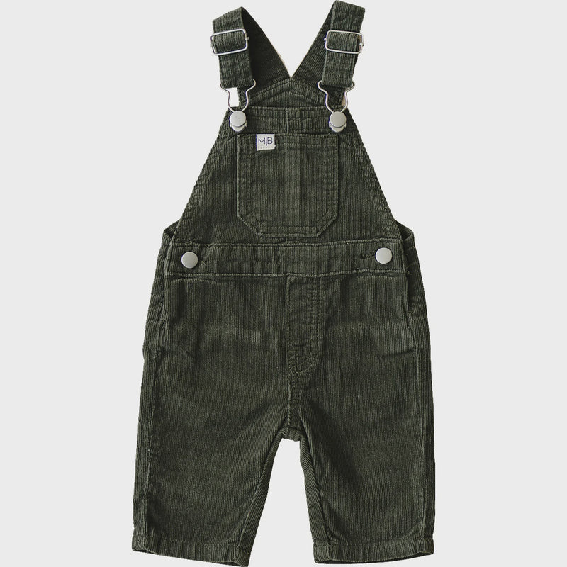 Green Corduroy Overalls