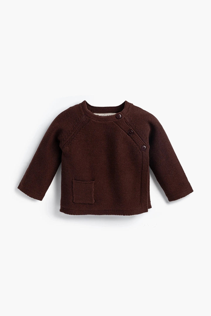 Organic Chocolate Knit Set