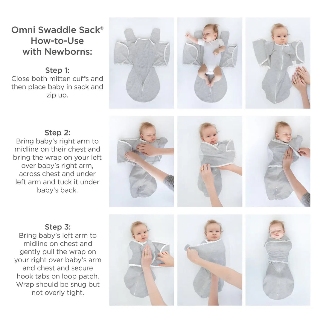 Watercolor Floral Omni Swaddle Sack