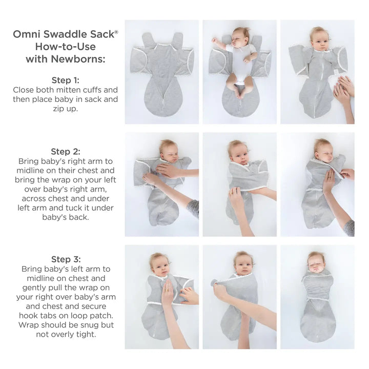 Watercolor Floral Omni Swaddle Sack