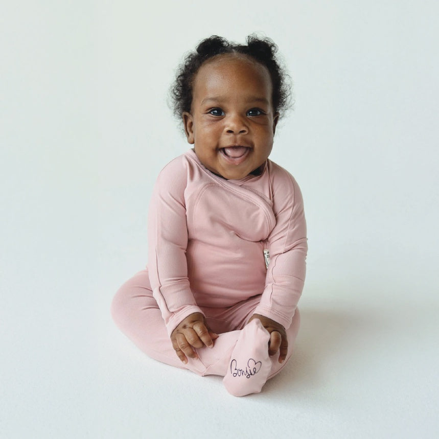 Peony Layette Footie