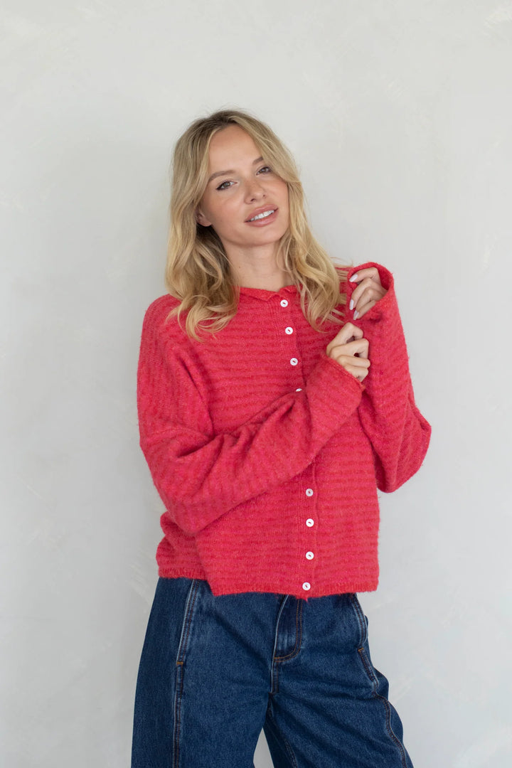 Striped Avalon Cardigan