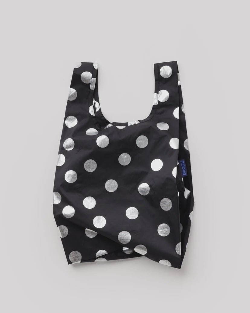 Silver Dot Baby Baggu