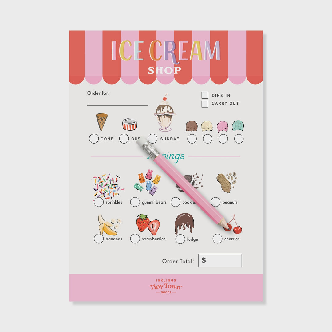 Ice Cream Play Notepad