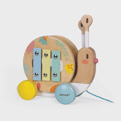 Pull Along Snail Xylophone