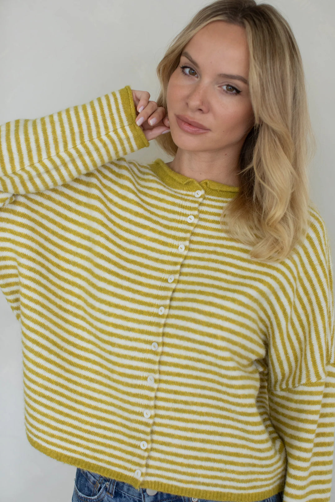 Striped Avalon Cardigan