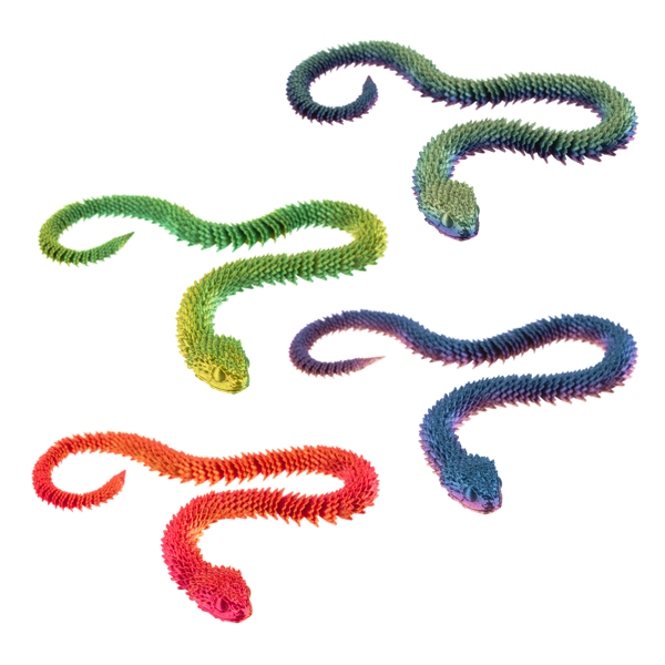 Shimmer Snakes 18"