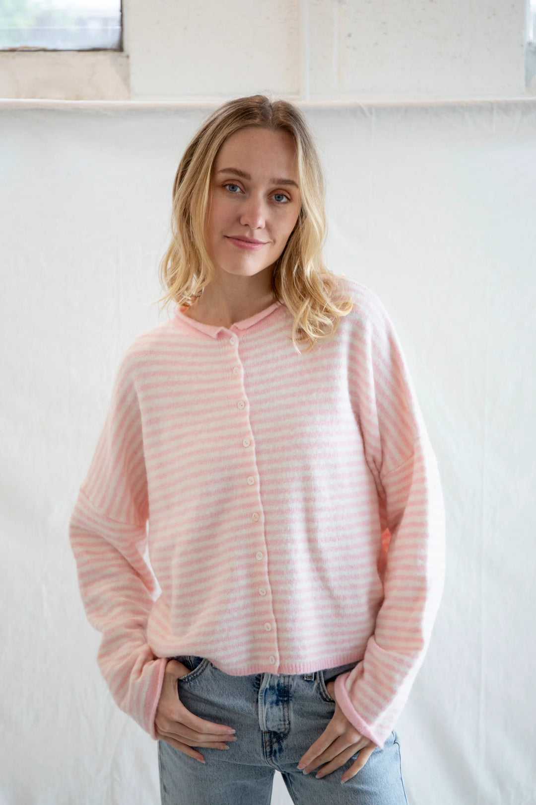 Striped Avalon Cardigan