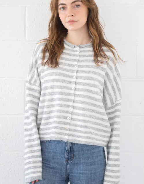 Striped Avalon Cardigan