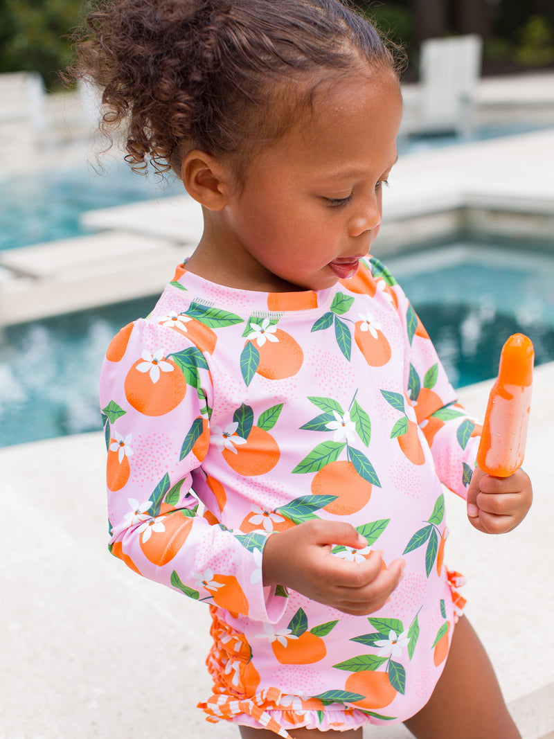 Oranges L/S Swim