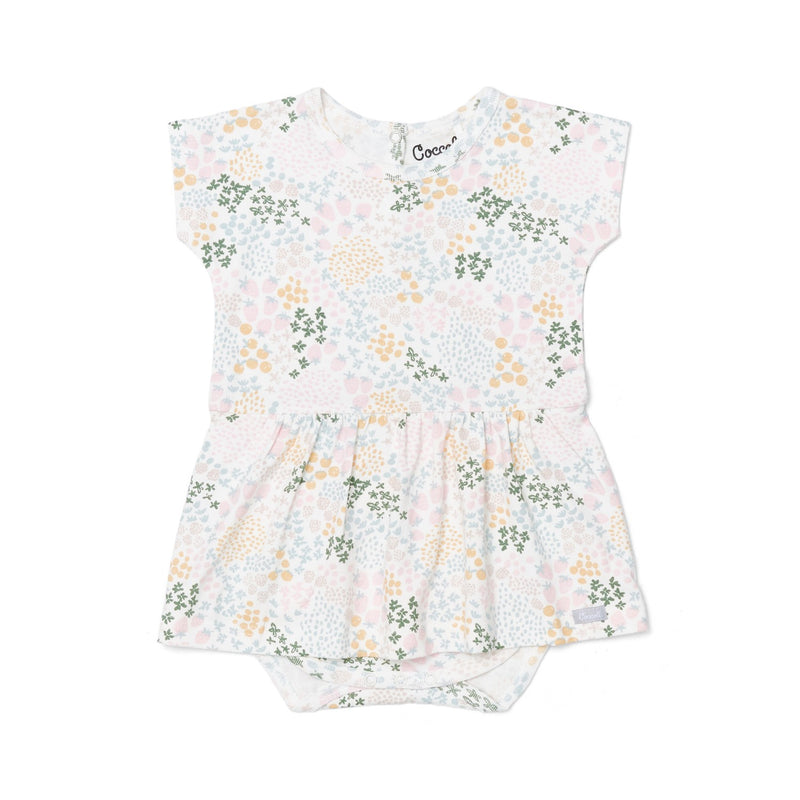Fruits Skirted Romper